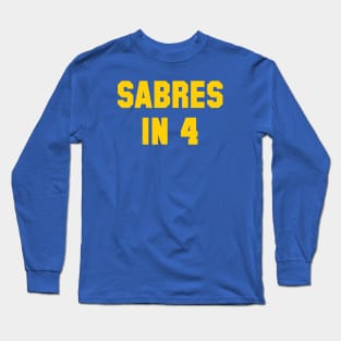 Sabres in 4 Long Sleeve T-Shirt